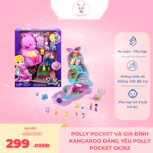 Polly Pocket và Gia Đình Kangaroo Đáng Yêu POLLY POCKET GKJ63