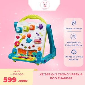 Xe tập đi 3 trong 1 PEEK A BOO EU461542