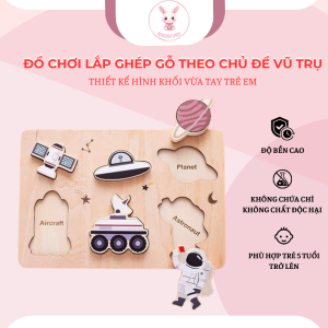 Đồ chơi học hình khối không gian cho bé