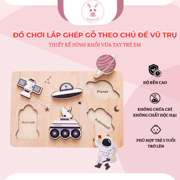 Đồ chơi học hình khối không gian cho bé