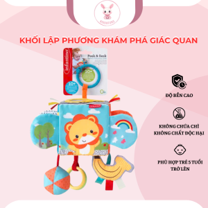 Khối lập phương khám phá giác quan cho bé