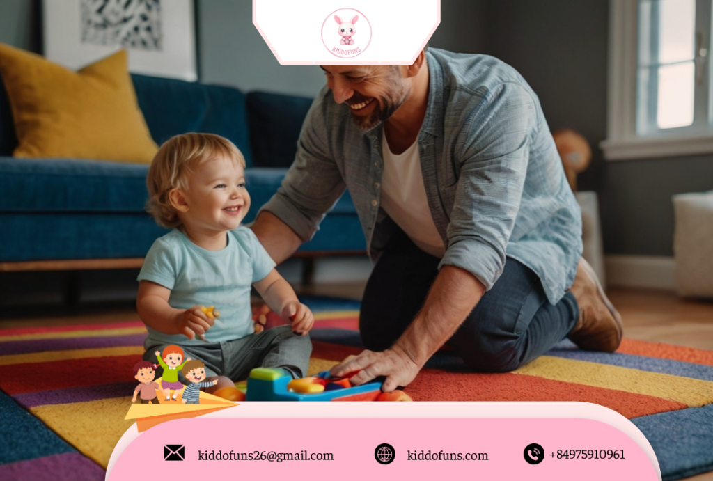 Đồ chơi vận động cho bé 2 tuổi an toàn