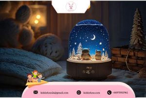 Đèn ngủ cho trẻ em với ánh sáng dịu nhẹ ban đêm