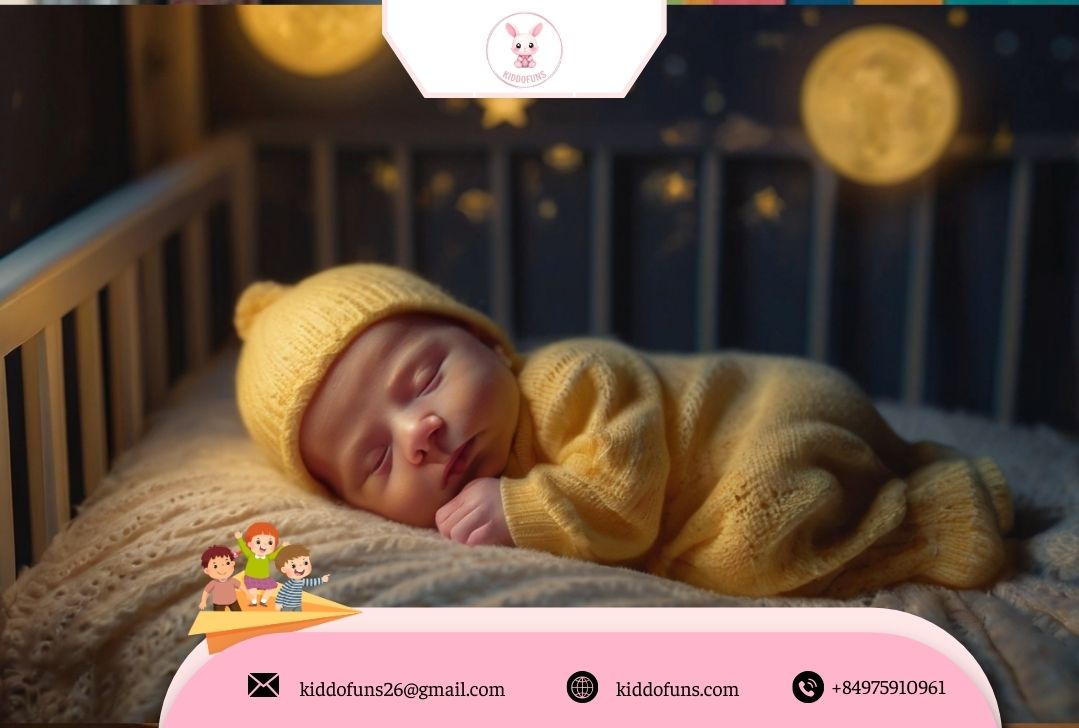 Đèn ngủ cho trẻ em ánh sáng vàng dịu có thể điều chỉnh độ sáng