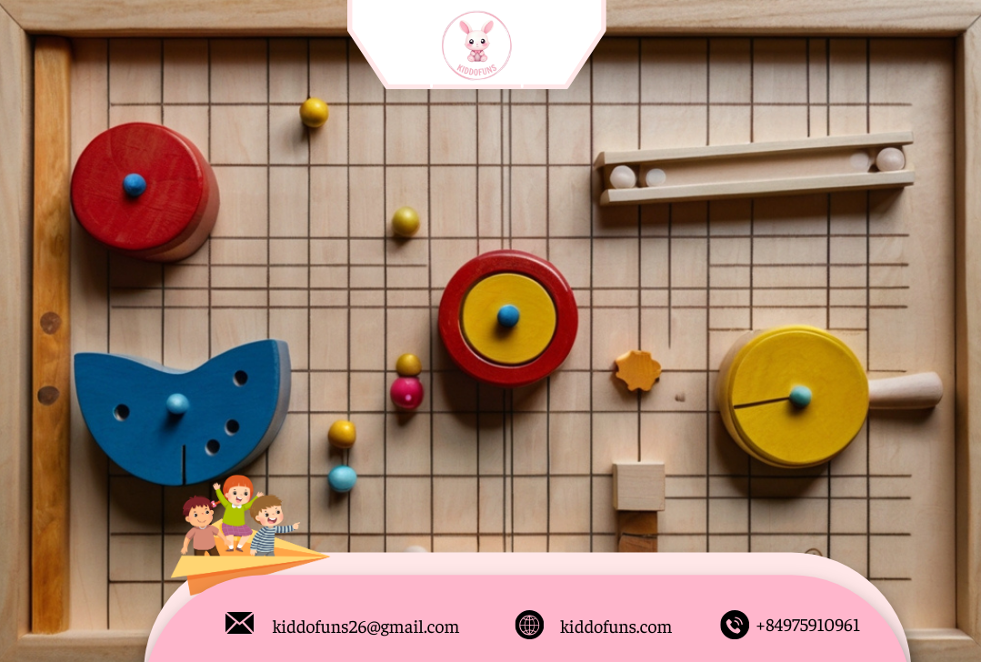 Đồ chơi giáo dục bằng gỗ theo độ tuổi trẻ em 