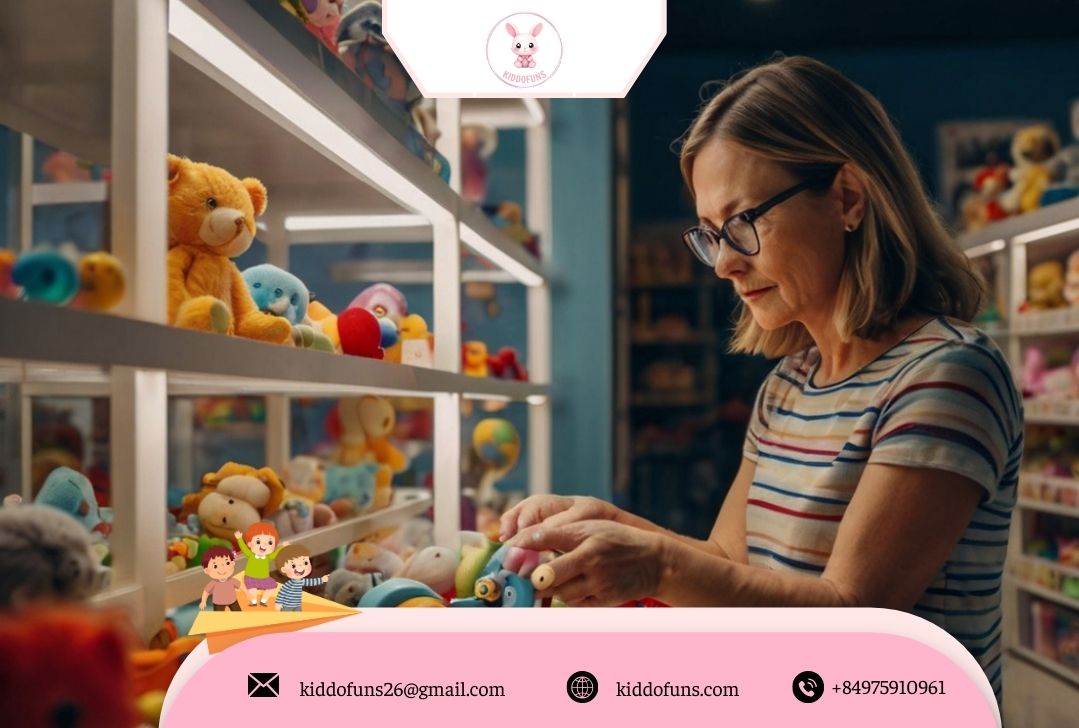 Mẹ chọn đồ chơi giáo dục an toàn cho bé sơ sinh 