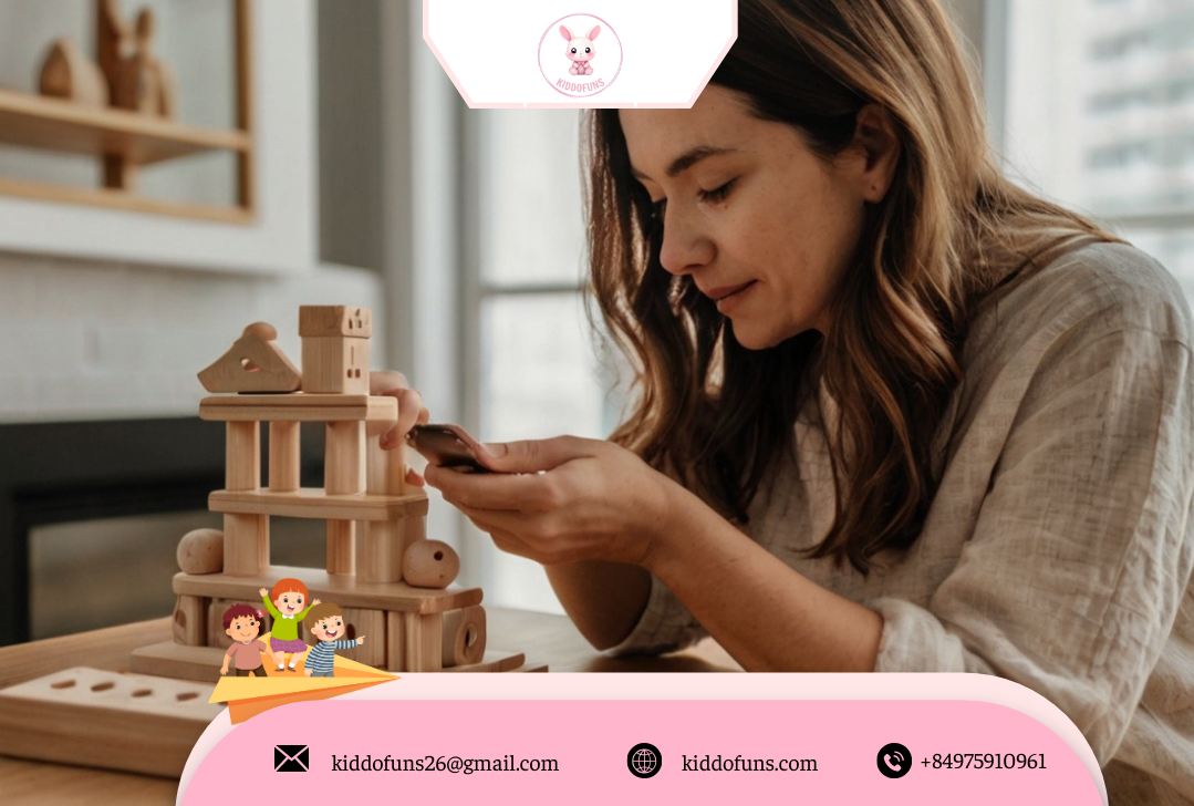  Mẹ mua đồ chơi giáo dục bằng gỗ trên Shopee 