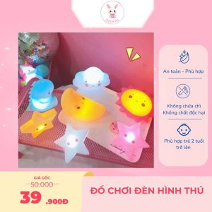 đồ chơi đèn hình thú cho bé