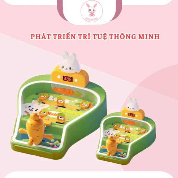 Đồ Chơi Trò Chơi Giải Cứu Hành Tinh Thỏ Có Đèn Và Nhạc CHAMPION GAMES HG18231001 - Ảnh 6