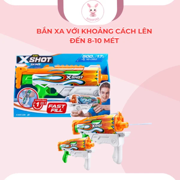 Đồ chơi phun nước siêu cấp Xshot Skins 500ml_Blazer XSHOT X11854D - Ảnh 7