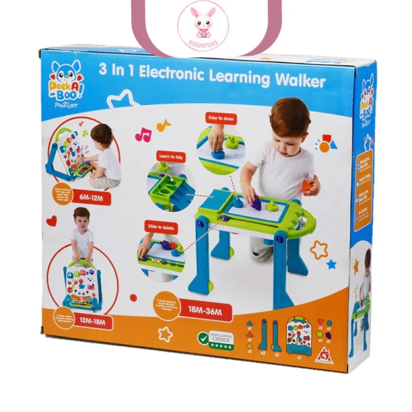 Xe tập đi 3 trong 1 PEEK A BOO EU461542 - Ảnh 4