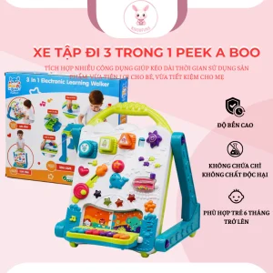 Xe tập đi 3 trong 1 PEEK A BOO EU461542