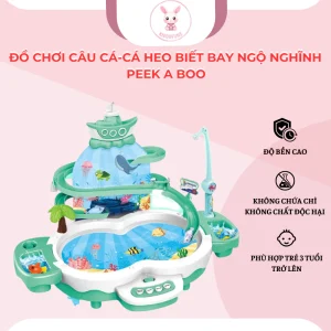 Đồ chơi câu cá-Cá Heo biết bay ngộ nghĩnh PEEK A BOO PAB027